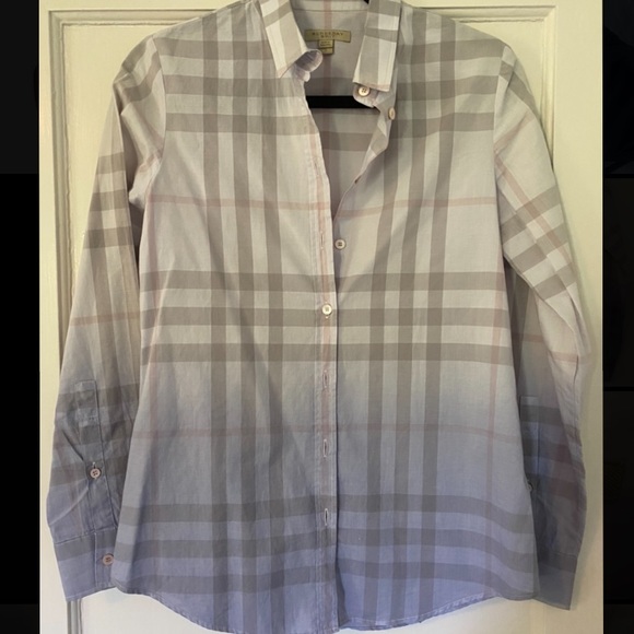 Burberry Brit Womens Long Sleeve Button 